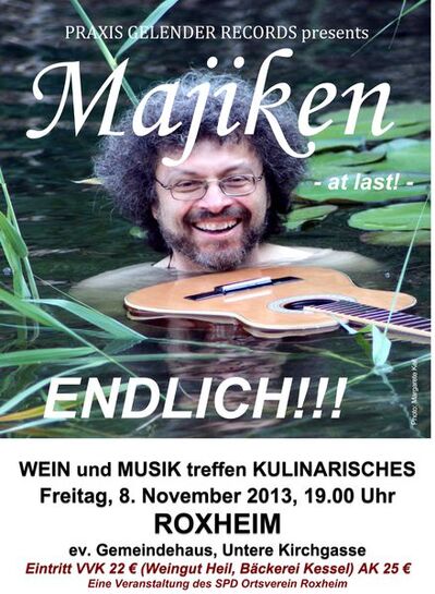 Ankündigungsplakat Roxheimer Kulturevent