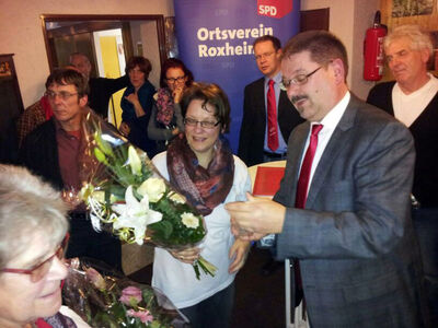 Ein "Dankeschön" an die Damen des Hauses