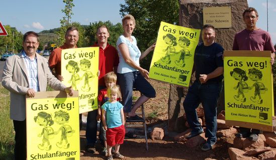 Roxheim: Gas weg - Schulanfänger!